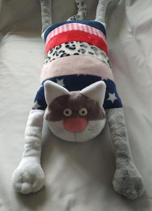 Кот, семейный подарок, подушка кота, домашнее животное, полосатый кот, подушка для отдыха7 фото