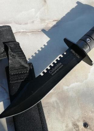 Нож армейский пехотинец columbia армейский боевой с пилкой2 фото
