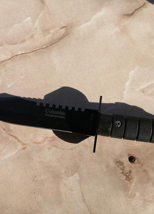 Нож армейский пехотинец columbia армейский боевой с пилкой3 фото