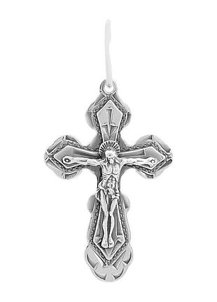 Серебряный крестик ogosilver без камней (2156628)