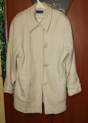 Модное пальто италия большой размер 54 - 56р. пальто большой размер trifo