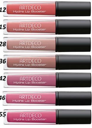 Artdeco номер 15 hydra lip booster блеск для губ артдеко 15 translucent salmon3 фото
