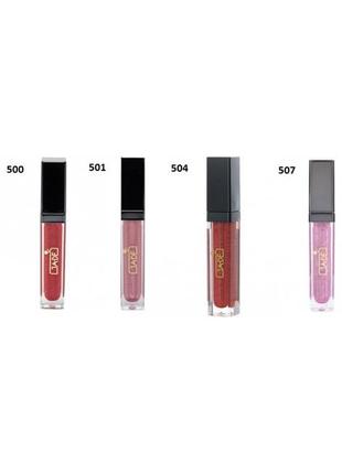 Ga-de 820 crystal lights lip gloss блиск для губ з підсвіткою жаде no820 rose diamond5 фото