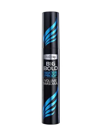 Isadora big bold waterproof volume mascara водостійка тушь для вій исадора1 фото