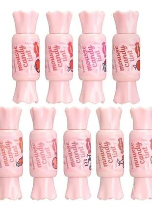 The saem - стійкий тінт для губ - saemmul mousse candy tint /тинт для губ,8мл в асортименті1 фото