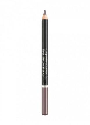 Карандаш для бровей artdeco eye brow pencil артдеко номер 5 dark grey4 фото
