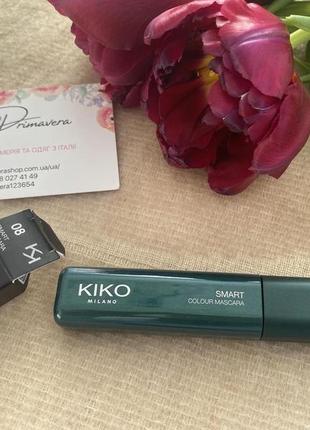 Kiko milano  smart colour mascara кольорова туш з ефектом панорамного об'єму 087 фото