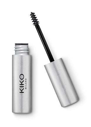 Kiko milano прозорий фіксуючий гель для брів eyebrow designer1 фото