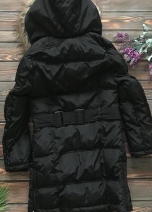 Зимнее пальто для девочки geographical norway7 фото