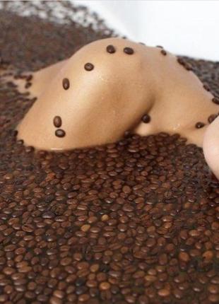 Натуральний кавовий скраб ручної роботи3 фото