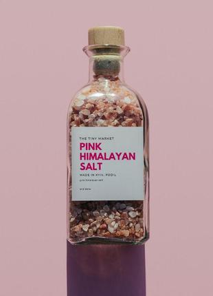 Розовая гималайская соль для ванны