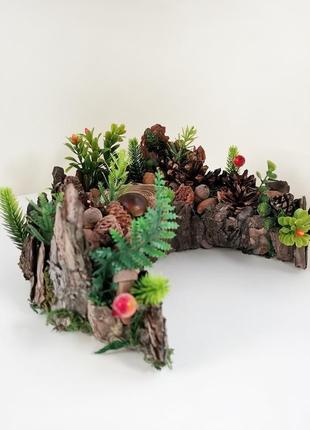 Підсвічник декоративний "лісовий півмісяць"4 фото