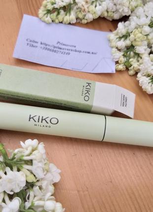 Kiko milano  new green me length mascara туш для вій з ефектом подовження6 фото