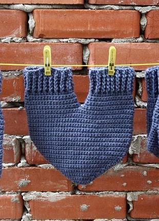 Рукавиці для закоханих з серцем