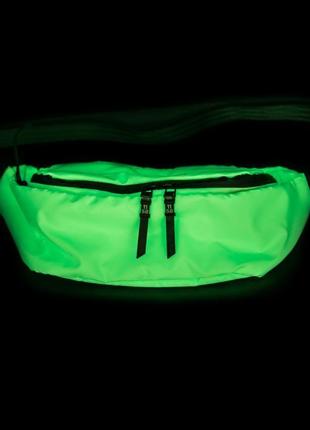 Поясна сумка (світящася в темноті)2 фото