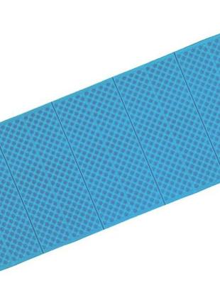 Туристический коврик пенный terra incognita pro mat reflect синий