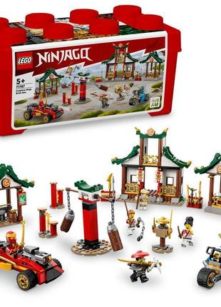 Конструктор lego ninjago ніндзя коробка з кубиками для творчості