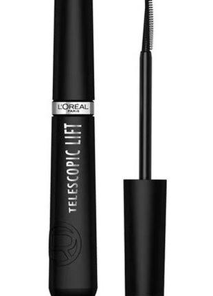 Тушь для ресниц l'oreal paris telescopic lift mascara, black, 9.9 мл