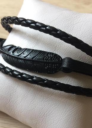 Мужские браслеты из натуральной кожи на магнитных замках