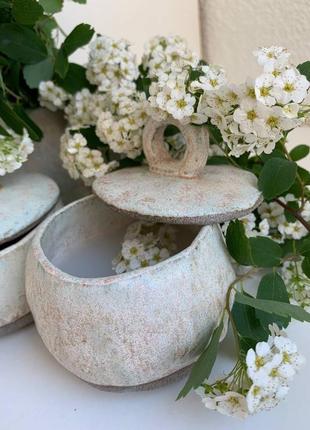 Handmade: коллекция blossom - керамическая посуда3 фото