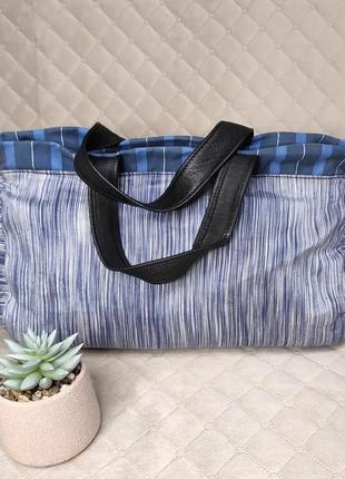 Текстильная мягкая сумка от "kiton" (италия)