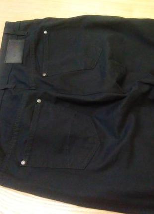 Однотонні чорні джинси/штани brax sport carola 40l/брендові штани5 фото