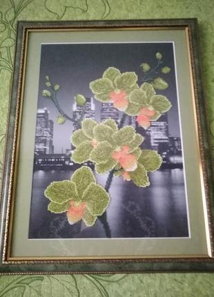 Картина, вишита бісером