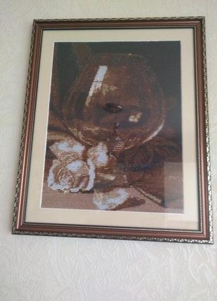 Картина, вишита бісером