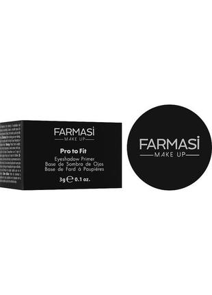 Праймер, основа под тени для век make up farmasi 3 г2 фото