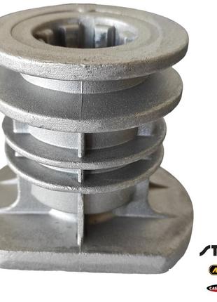 Адаптер castel garden stiga alpina makita mountfield ножа для газонокосилки d22мм h66мм 122465607/4 664465607