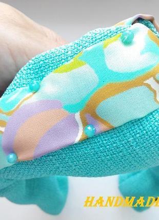 Обідок - тюрбан "бірюзове настрій"