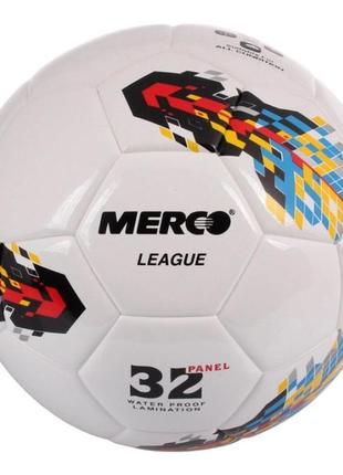 М'яч футбольний merco league soccer ball, no. 5