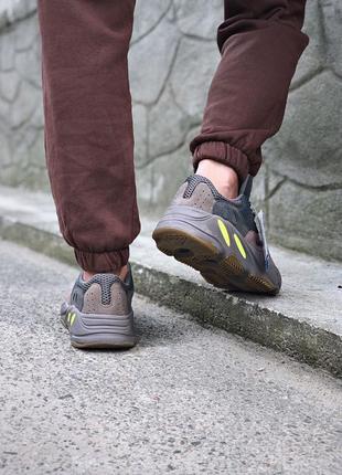 Мужские кроссовки adidas yeezy boost 700 v1 mauve3 фото