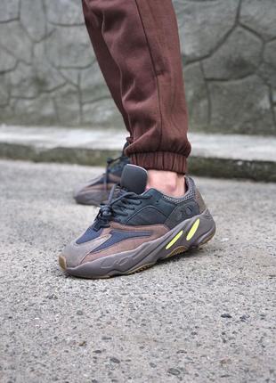 Мужские кроссовки adidas yeezy boost 700 v1 mauve