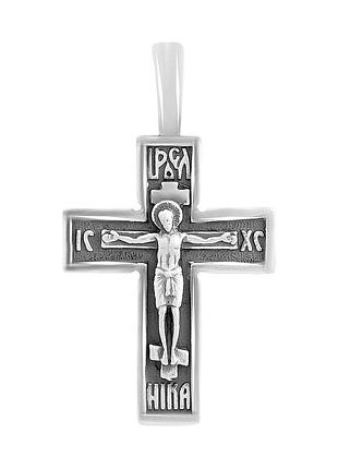 Серебряный крестик ogosilver без камней (2156765)