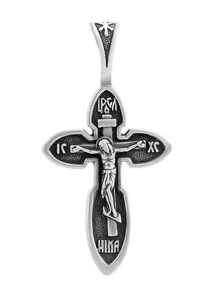 Серебряный крестик ogosilver без камней (2156802)