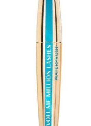 Тушь-бальзам для ресниц l'oreal paris volume million waterproof, 8.9 мл