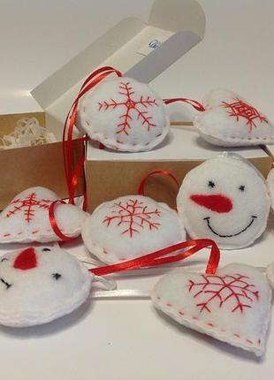 Набор ёлочных игрушек