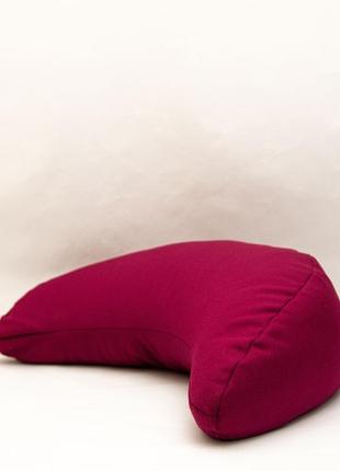 Подушка для медитації півмісяць; подушка для медитации полумесяц5 фото