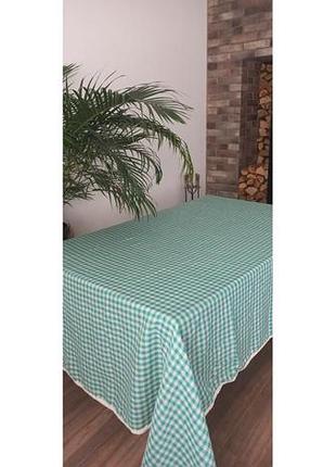 Скатертина велика льняна