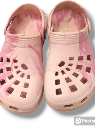 Крокси для дівчинки. літні шльопанці3 фото