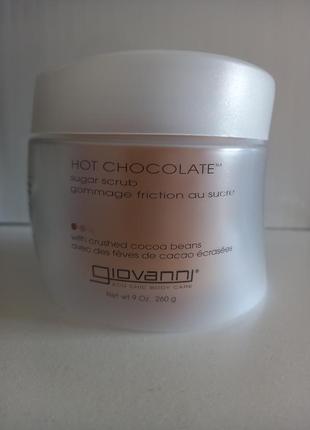 Giovanni hot chocolate sugar scrub скраб для тела 260 гр.1 фото