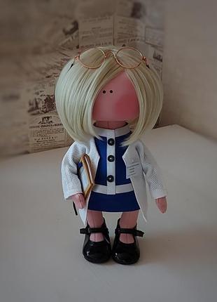 Кукла по фото врач медсестра учитель3 фото