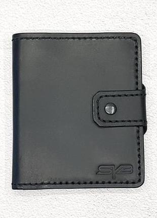 Шкіряний гаманець, портмоне для автодокументів ручної роботи4 фото