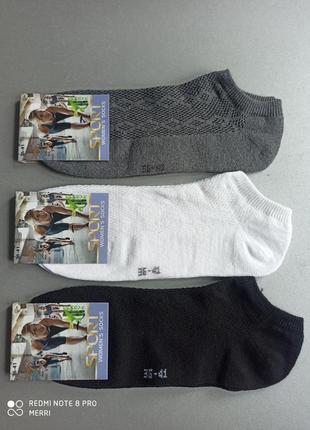 36-41 літні короткі шкарпетки, сітка1 фото