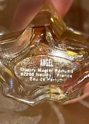 Винтаж edp angel mugler первая формула аромата коллекционная редкость снятость4 фото