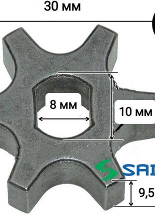 Зірочка sadko 2400s oleo-mac gs 200 e gs 180 e klever wintech арсенал пц 2300 craft 240 yt000005 yt000189 приводна для електропил