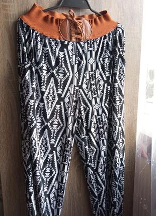 Женская одежда/ штаны для дома, прогулки, спорта 🖤 48/50 размер #