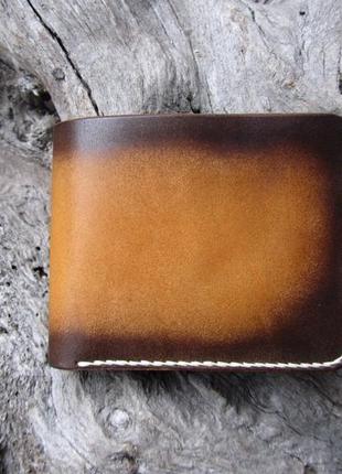 Портмоне для прав,мужское кожаное портмоне,именной бумажник,кожаный кошелек для мужчин4 фото