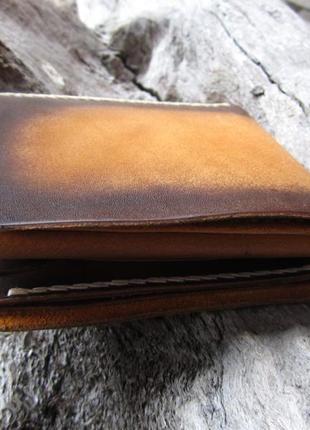 Портмоне для прав,мужское кожаное портмоне,именной бумажник,кожаный кошелек для мужчин6 фото